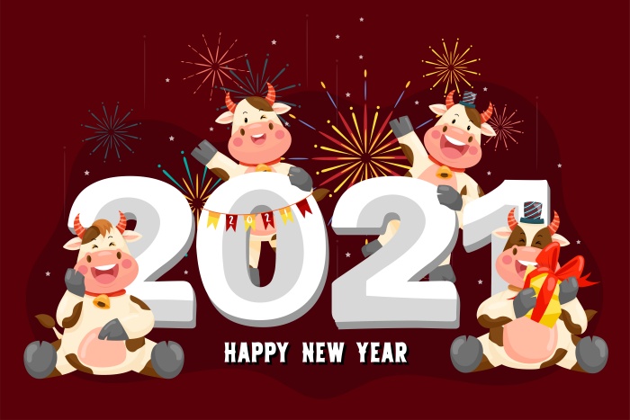 100 Thiệp chúc mừng năm mới 2022 đẹp nhất